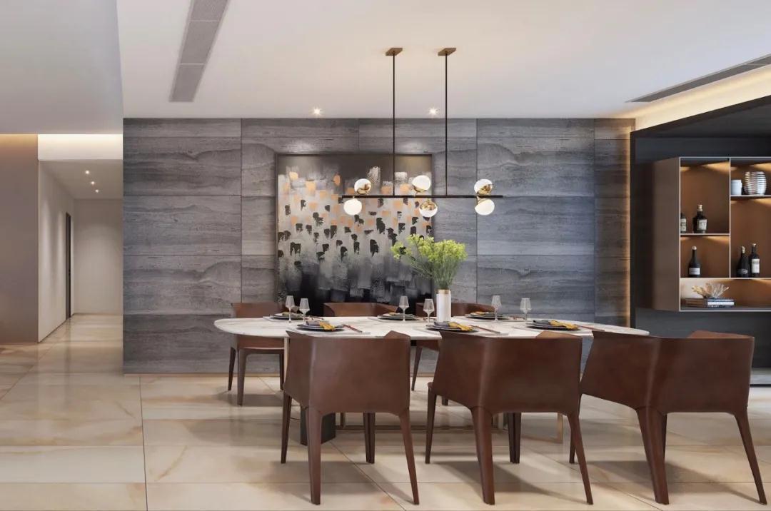 珠海室內(nèi)設(shè)計(jì)馬思| 337m2大平層，輕奢的高級(jí)質(zhì)感